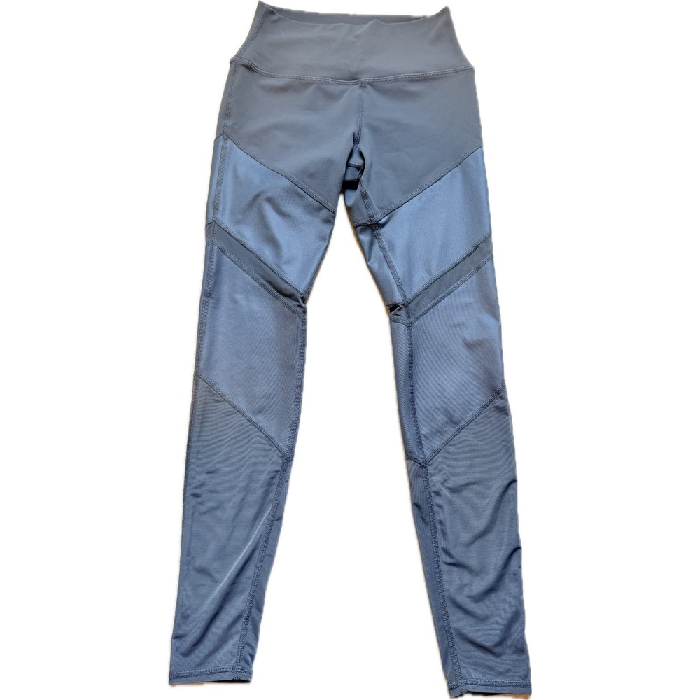 Alo Yoga Mesh High Waist Leggings Slate Gray Small W5485R